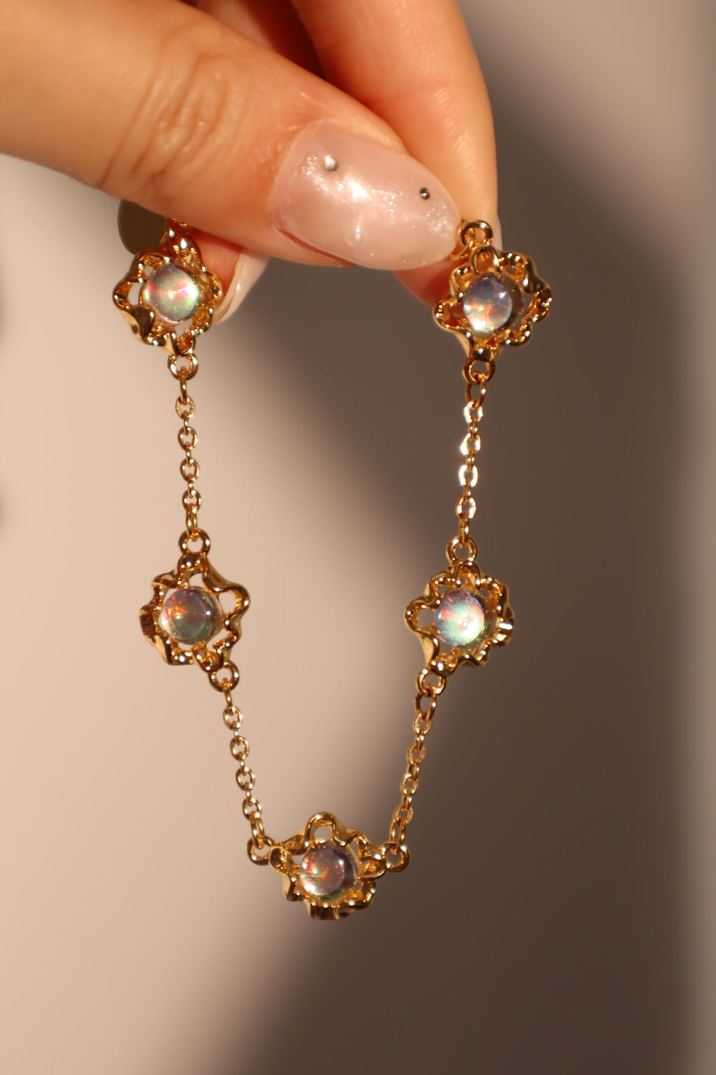 Opal Bracelet Body Chain Bundle