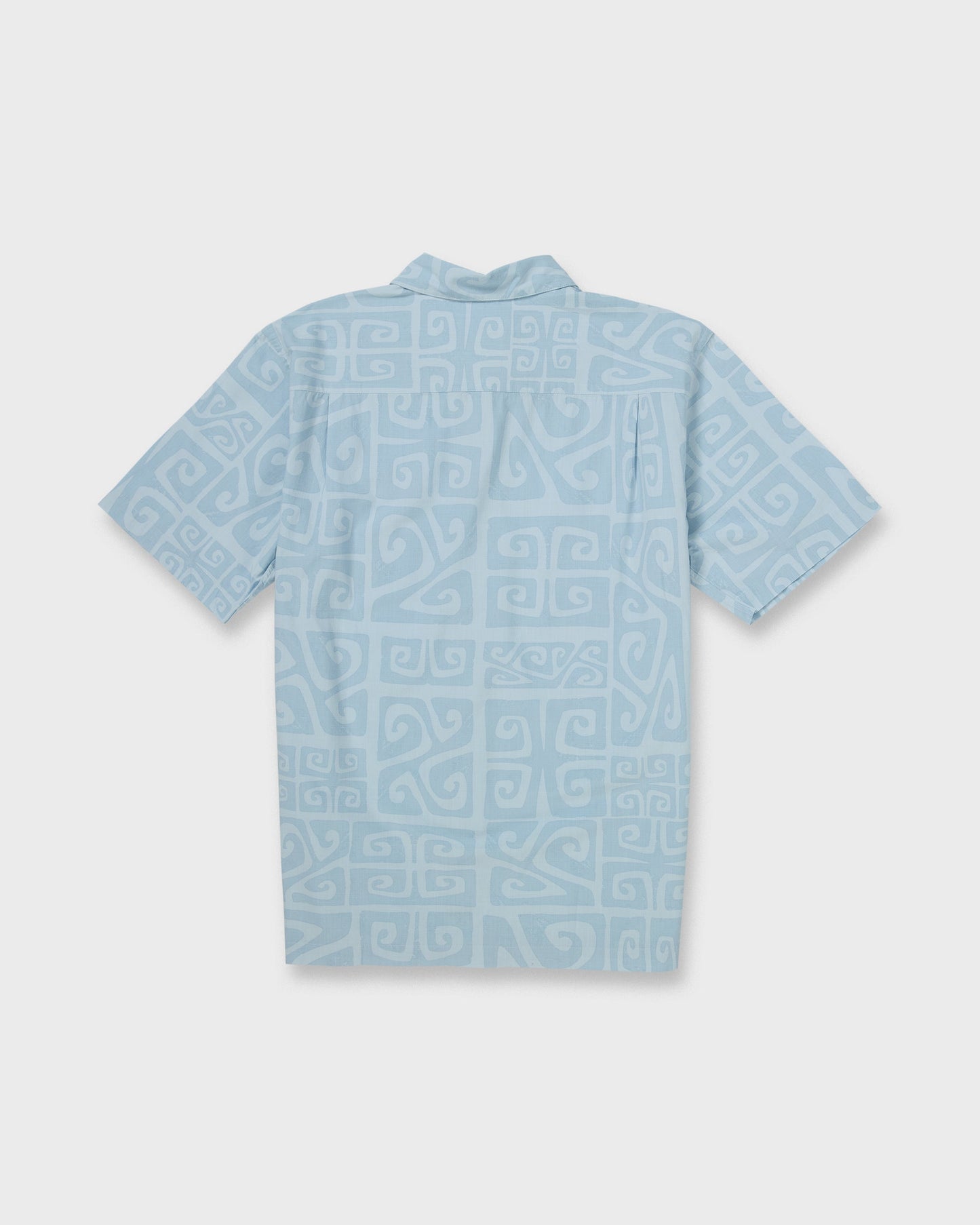 Waterman Tiki Beach Short Sleeve Shirt - Skyway