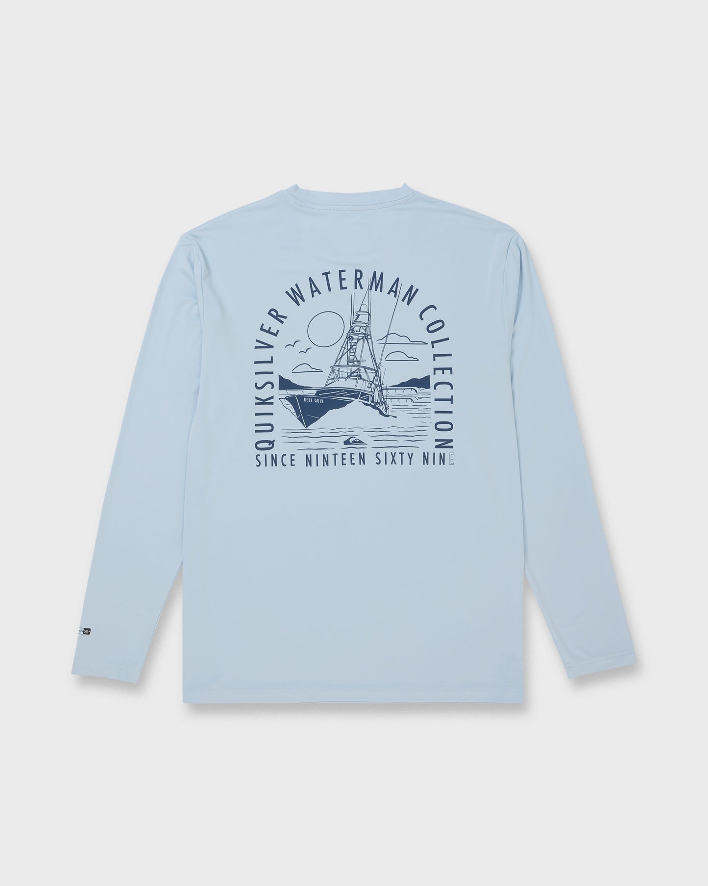 Waterman Cool Breeze UPF 50 Long Sleeve Surf Shirt - Skyway