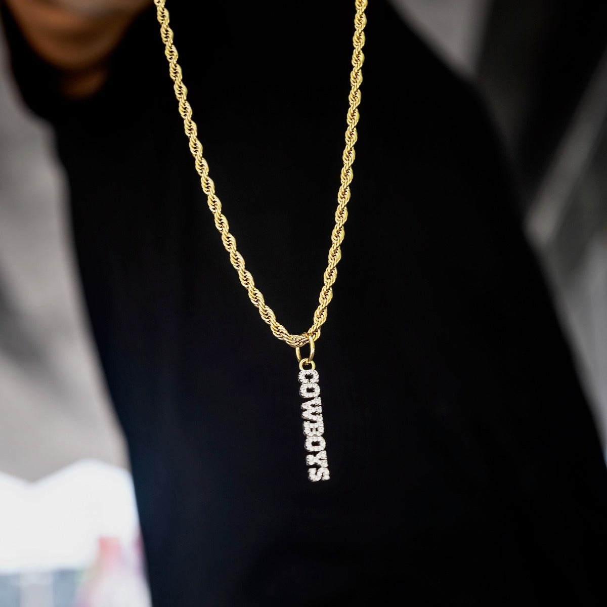 Dallas Cowboys Official NFL Wordmark Pendant