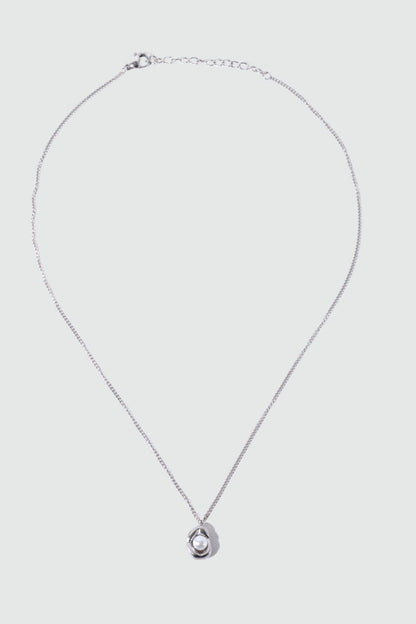 Stainless Steel Pearl Shell Necklace