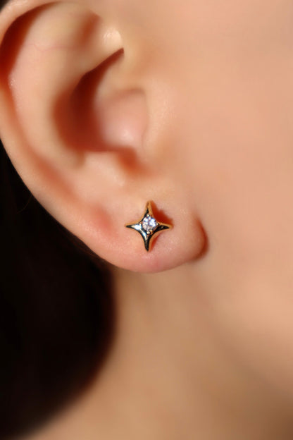 6 Pcs Moonstone + Starlet Earrings Bundle