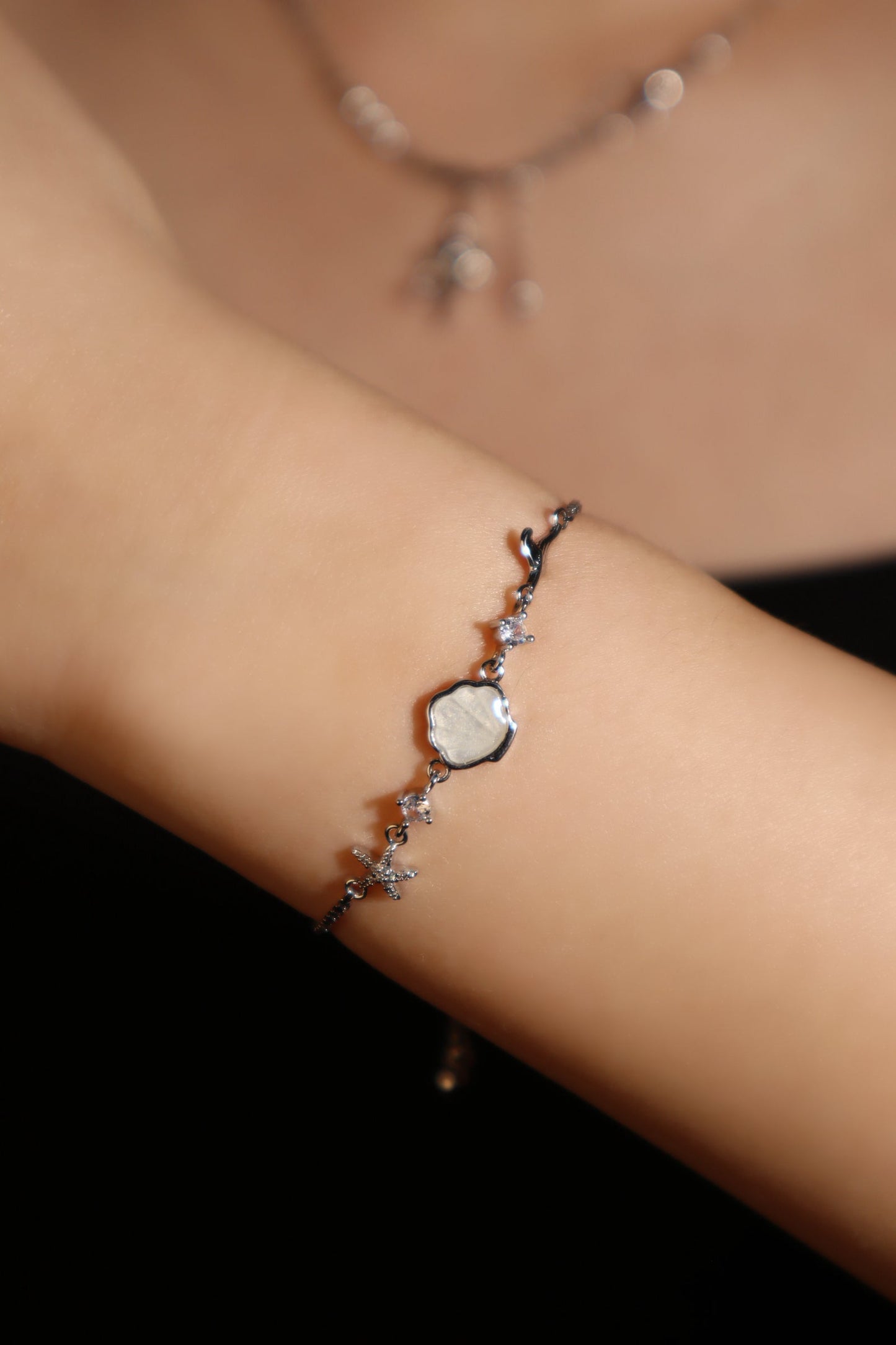 Shell Starfish Mermaid Bracelet