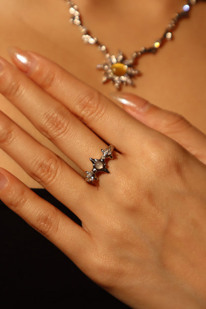 3 in 1 Moonlight Star Ring
