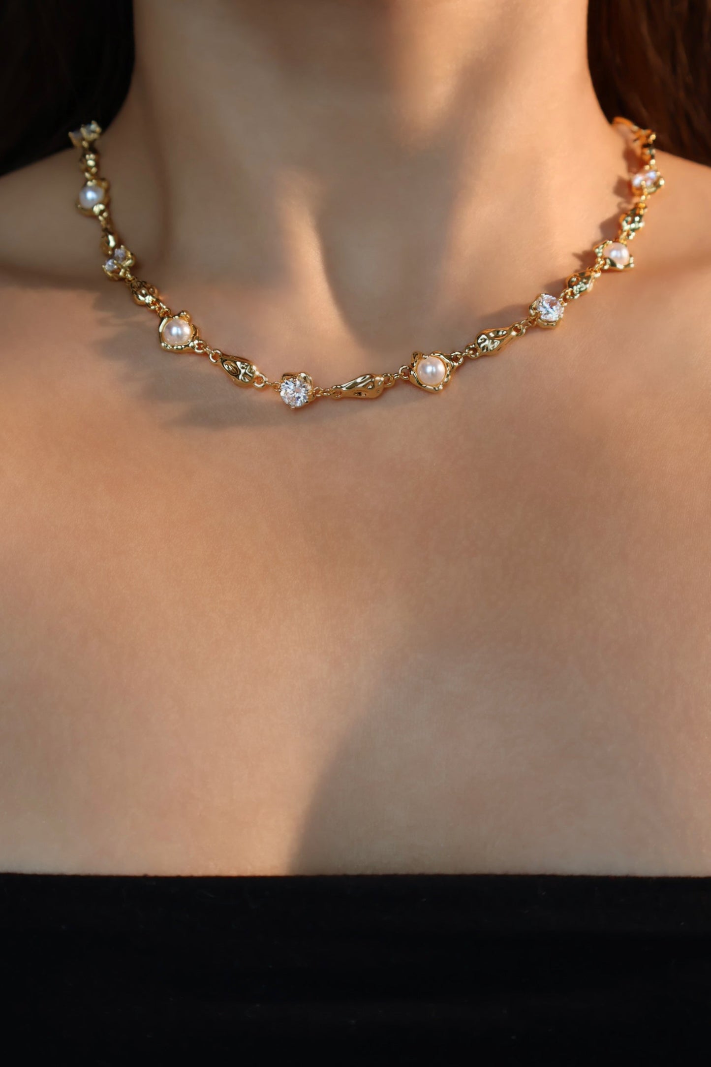 Sun Pearl Necklace Bundle