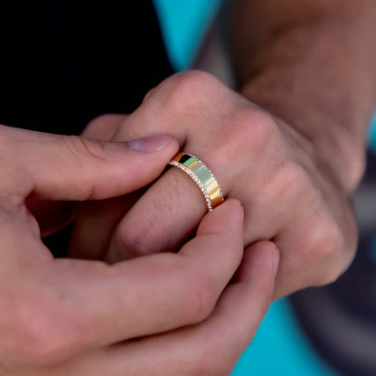 Diamond Edge Ring