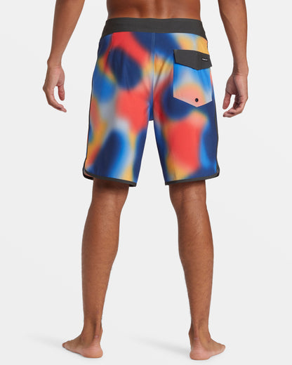 Surfsilk Scallop 19" Boardshorts - Living Coral