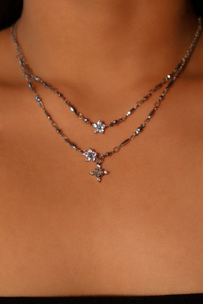 Starlight Bloom Necklace Duo Bundle