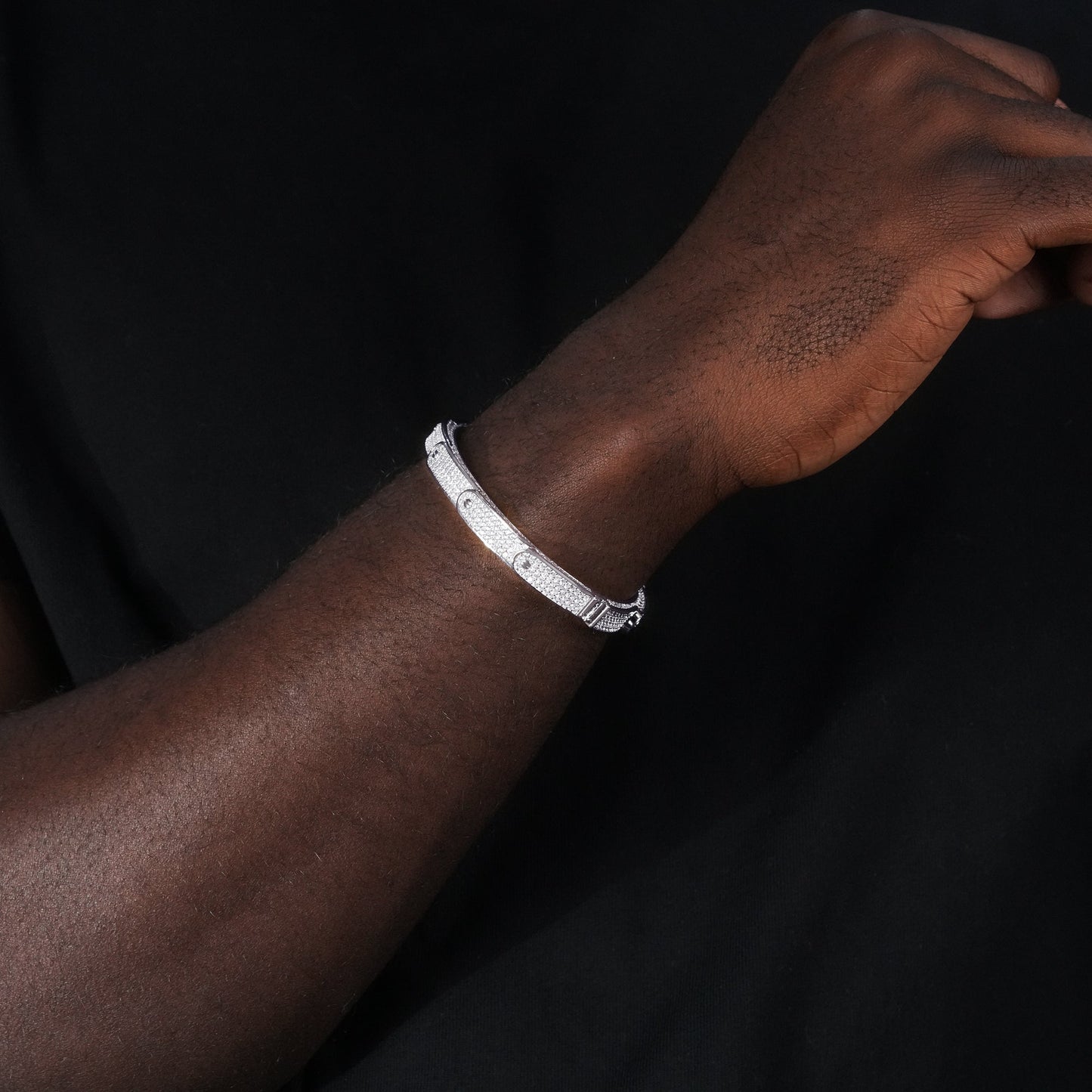 18K Gold-Plated Micro-inlay AAA CZ Hot Wheels Bracelet