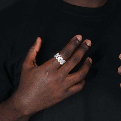 18K Gold-Plated Micro-inlay AAA CZ Ring