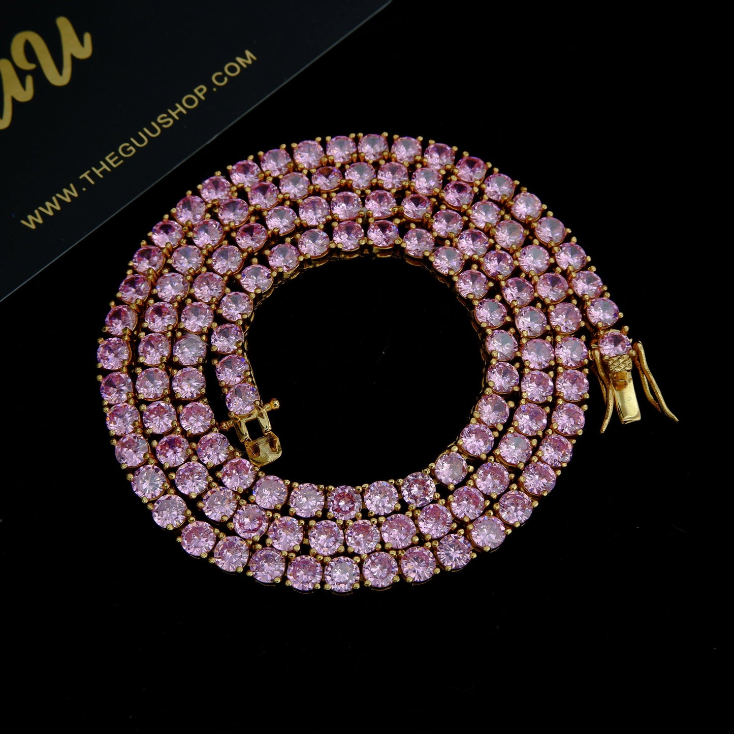 2020 New 4mm Multicolor Iced Tennis Chain