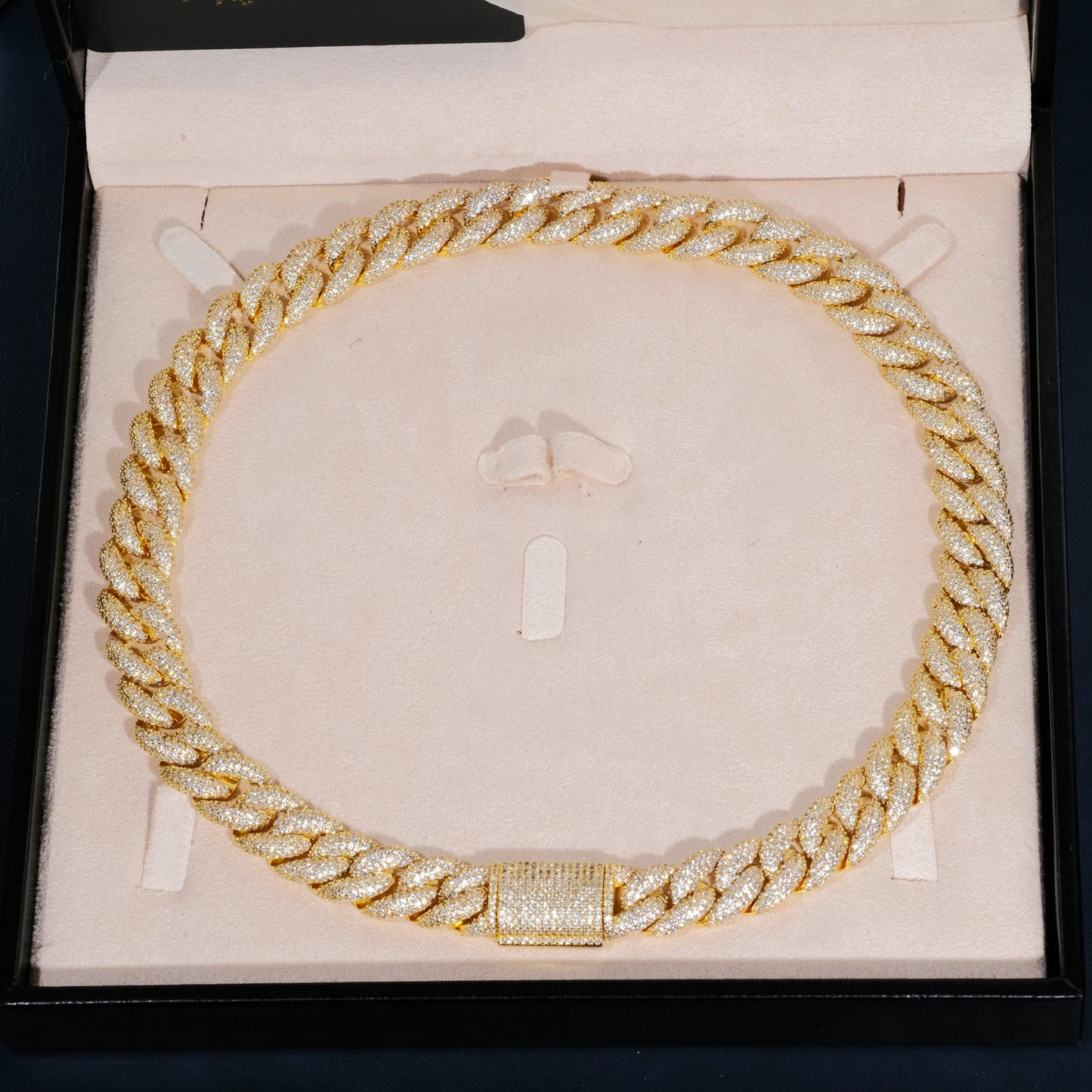 15mm 5-Row Iced Cuban Chain