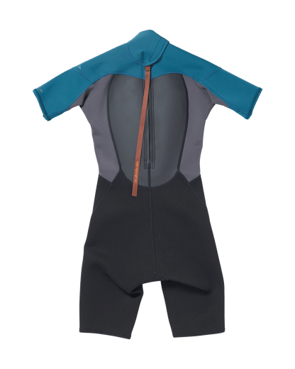 2/2 Prologue Back Zip Spring Suit - Midnight Turquoise