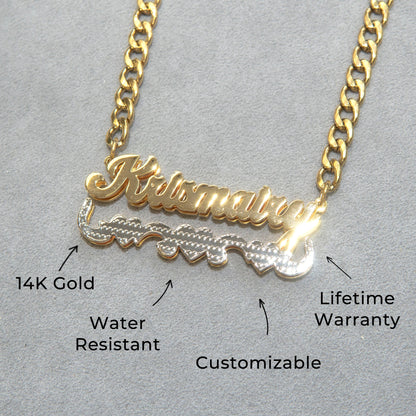 Women Jewelry - Gold Name Necklace | Style # N11