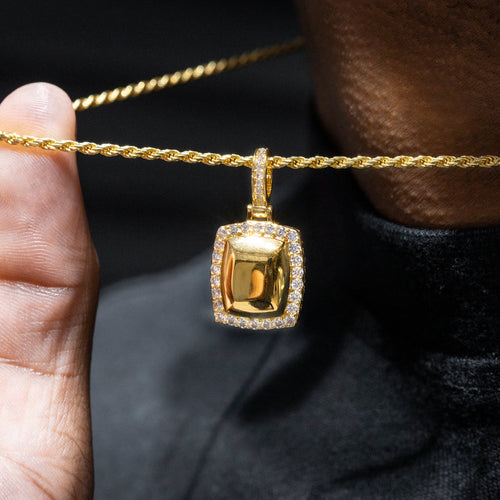 Mens Jewelry - Iced Out VVS Gem Style Pendant | 20 Grams
