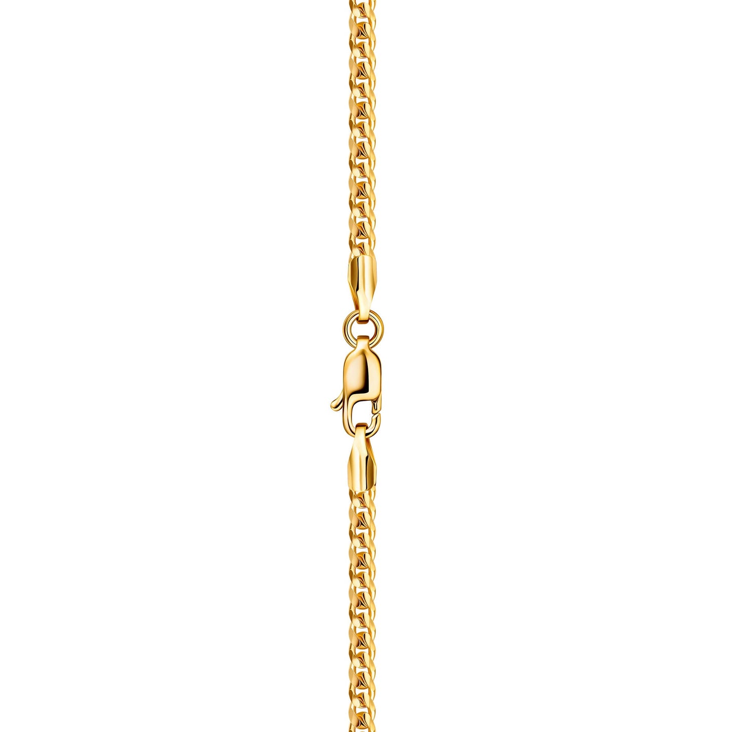 18k Gold Plated Miami Cuban Necklace 3mm Thick
