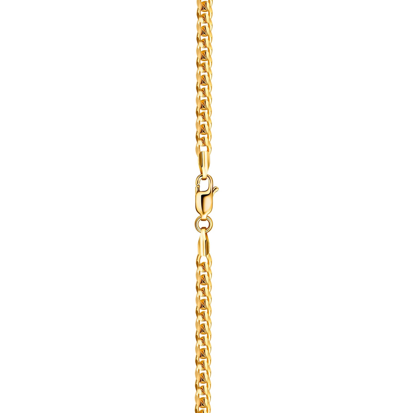 18k Gold Plated Miami Cuban Necklace 4mm Thick
