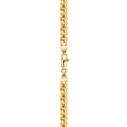 18k Gold Plated Miami Cuban Necklace 6mm Thick