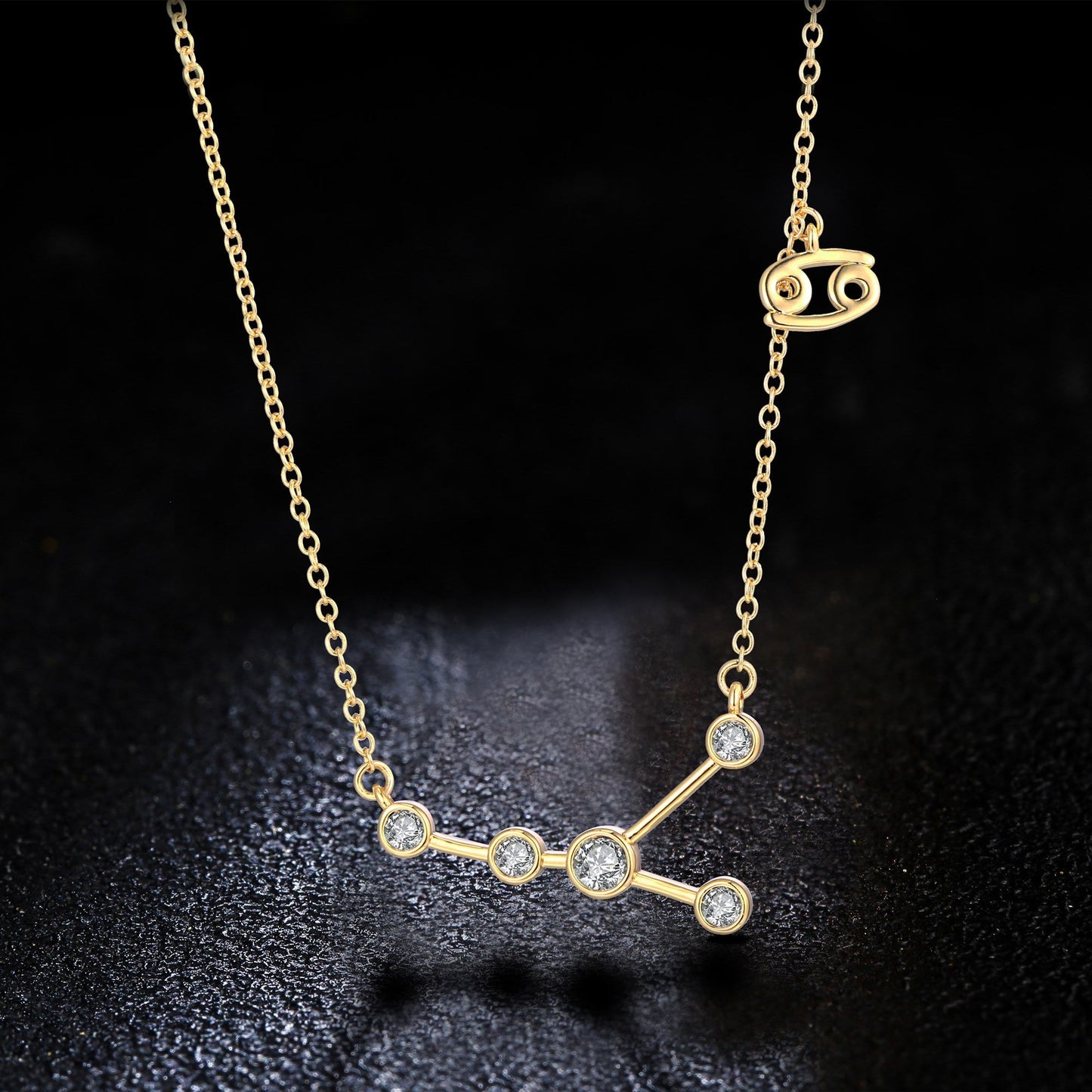 18K Gold Plated Zodiac Constellation Necklace