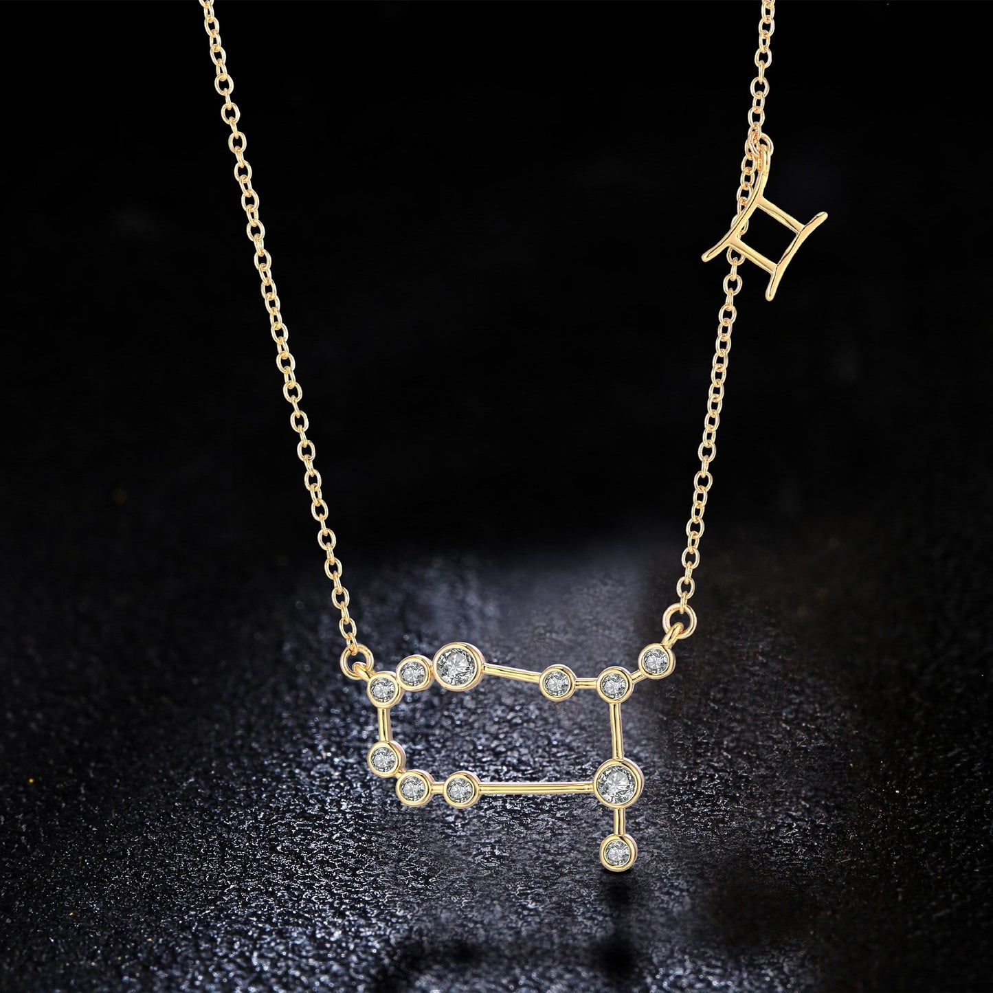 18K Gold Plated Zodiac Constellation Necklace