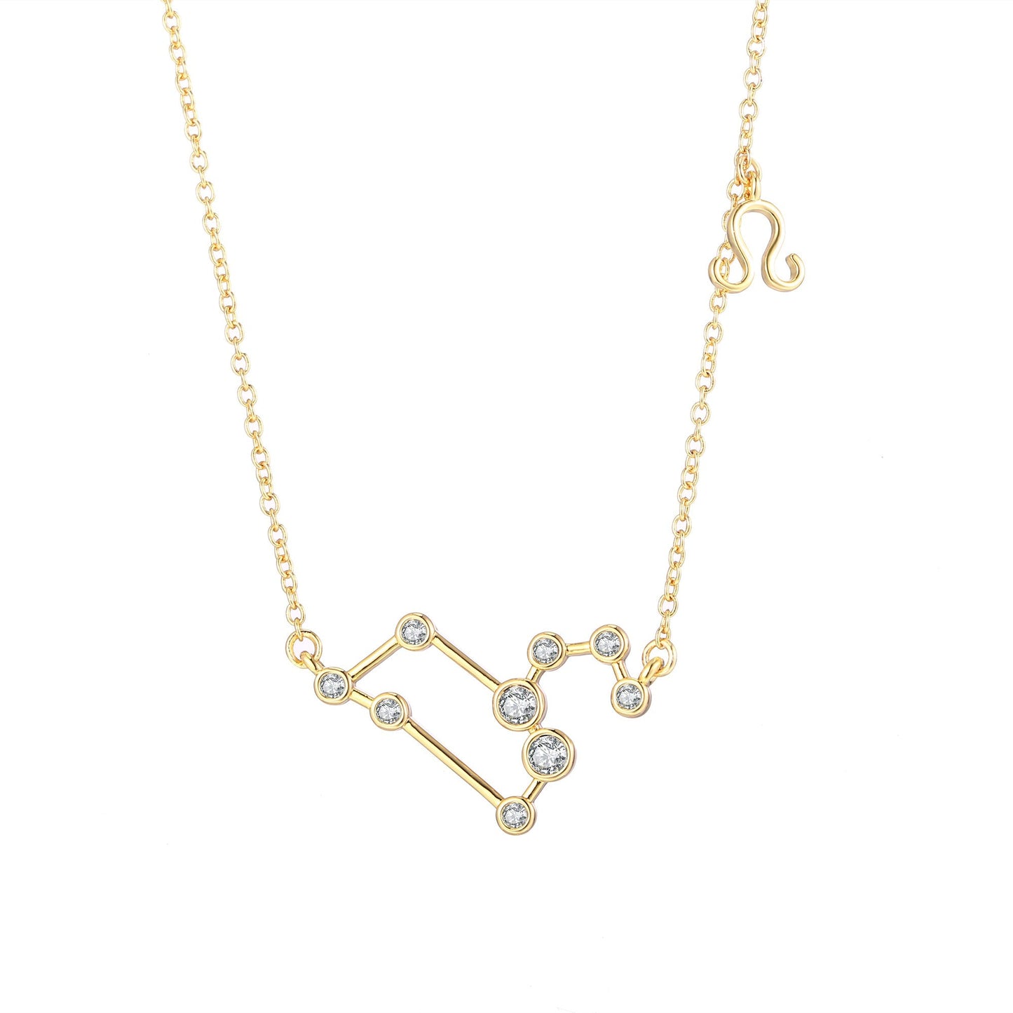 18K Gold Plated Zodiac Constellation Necklace
