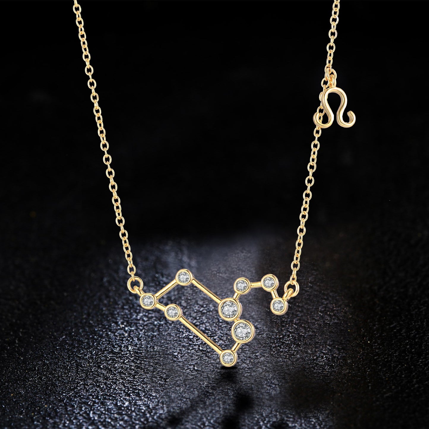 18K Gold Plated Zodiac Constellation Necklace