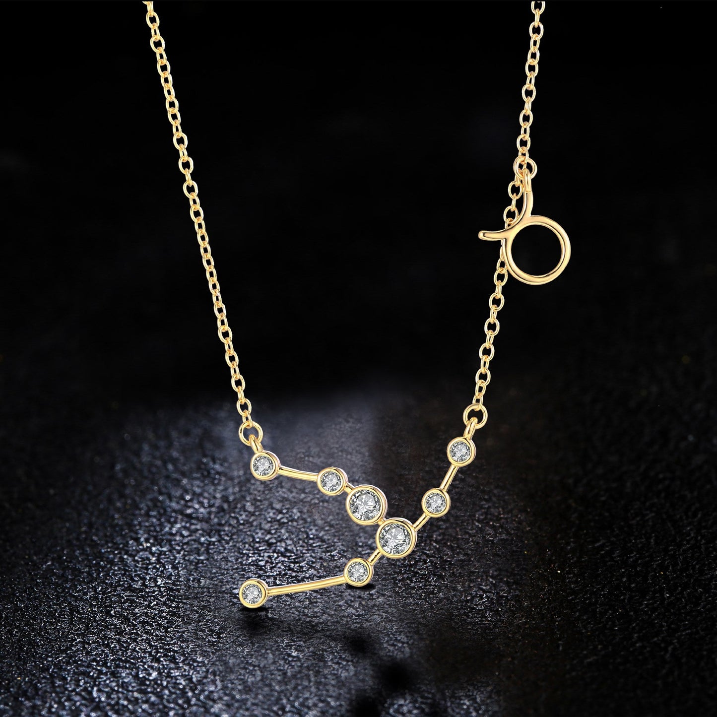 18K Gold Plated Zodiac Constellation Necklace