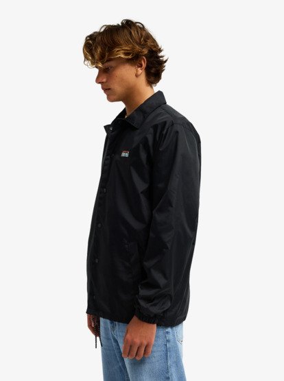 One Piece Coach Water-Repellent Jacket - Black