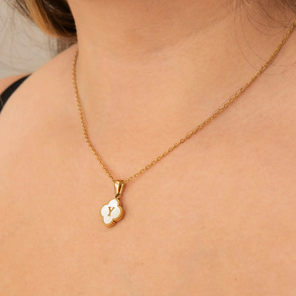14K Gold Initial Name Necklace | Style #05
