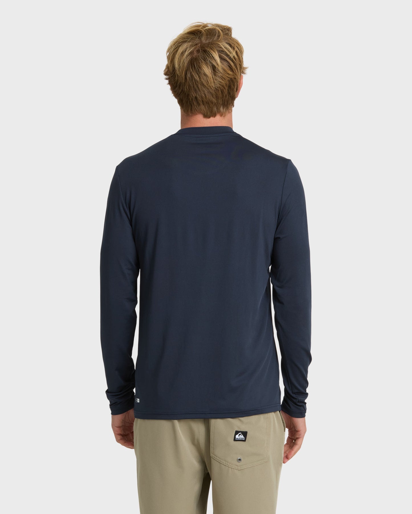 Comp Logo Large Logo Long Sleeve Rashguard - Navy