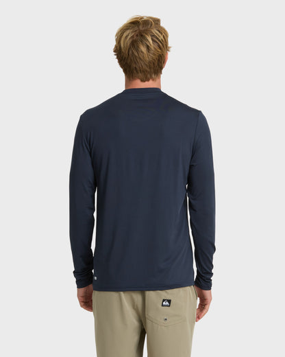 Comp Logo Large Logo Long Sleeve Rashguard - Navy