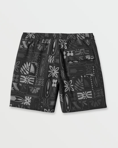 Waterman Borderline 17" Volley Swim Trunk - Phantom