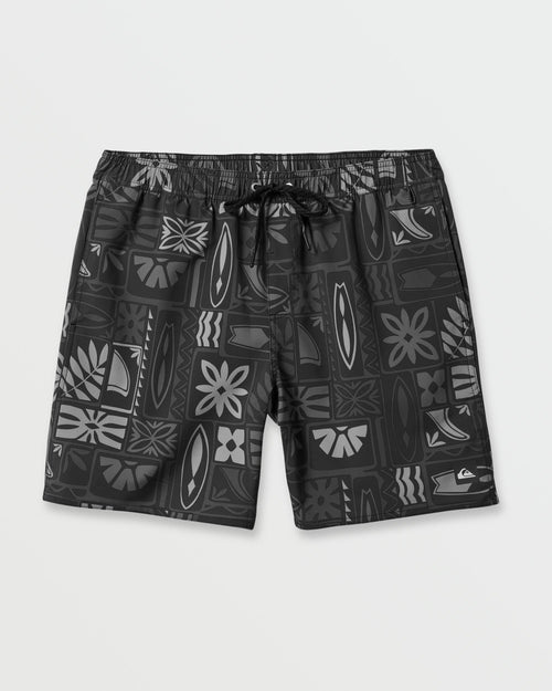 Waterman Borderline 17" Volley Swim Trunk - Phantom