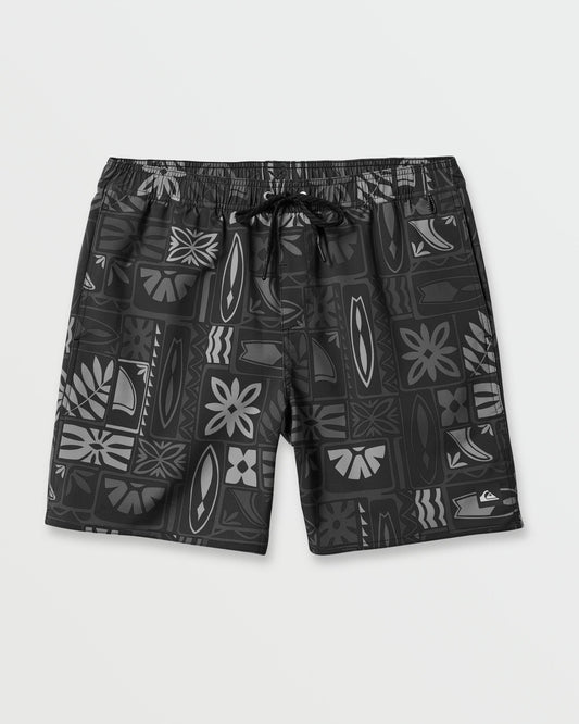 Waterman Borderline 17" Volley Swim Trunk - Phantom