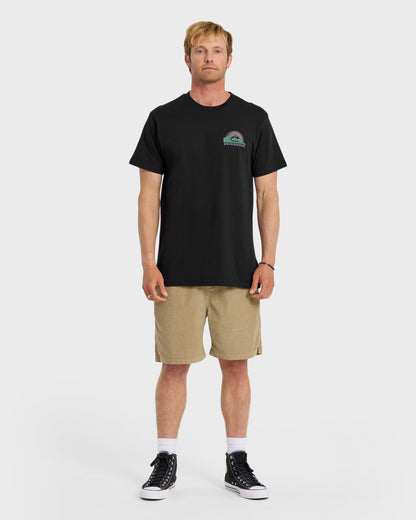 Wave Primitive Classic Short Sleeve T-Shirt - Black