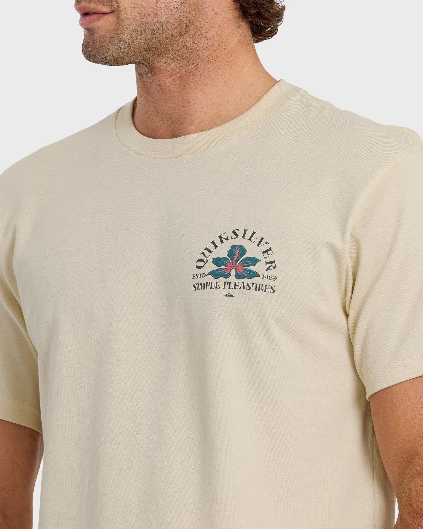 Pleasures Classic Short Sleeve T-Shirt - Bone White