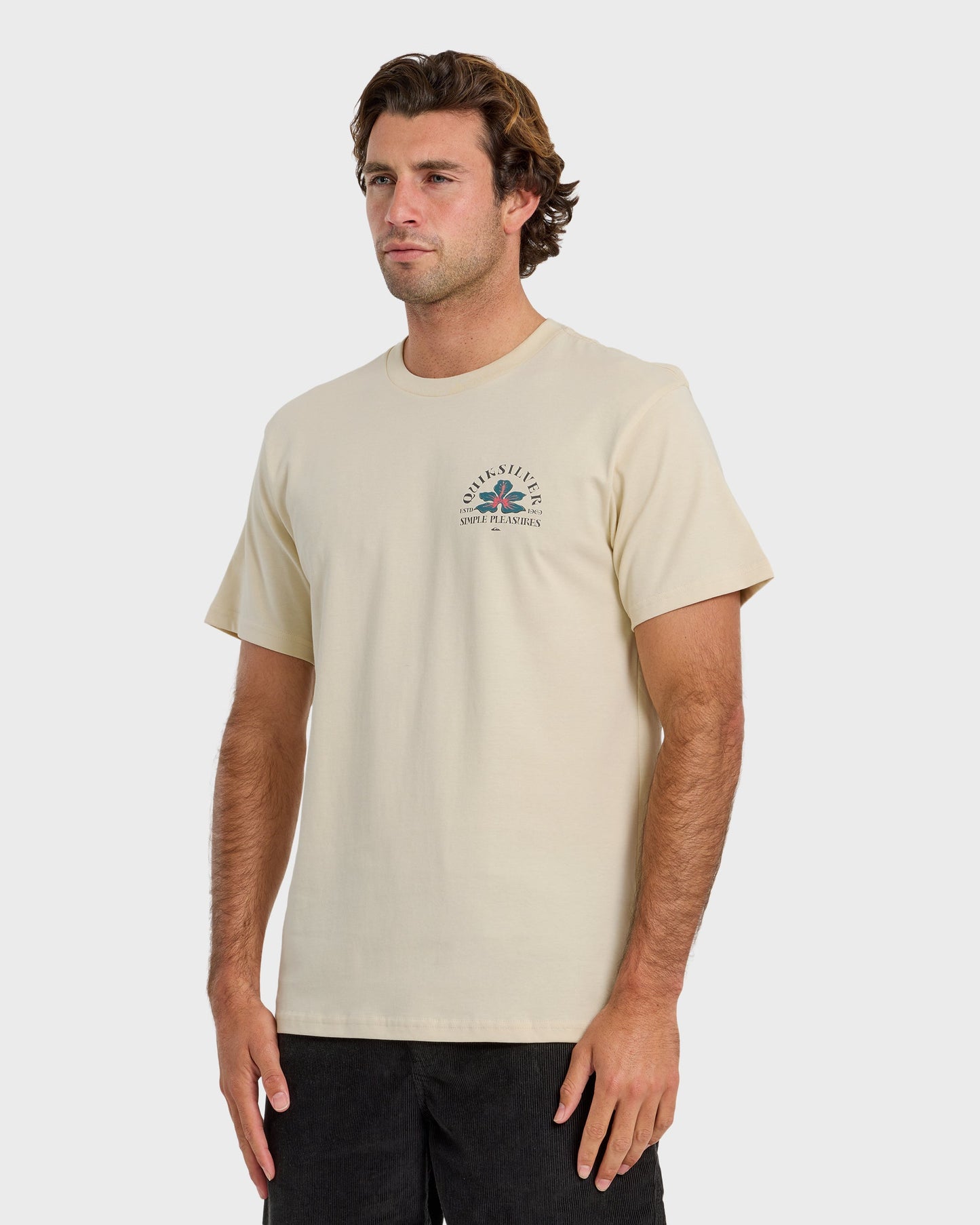 Pleasures Classic Short Sleeve T-Shirt - Bone White