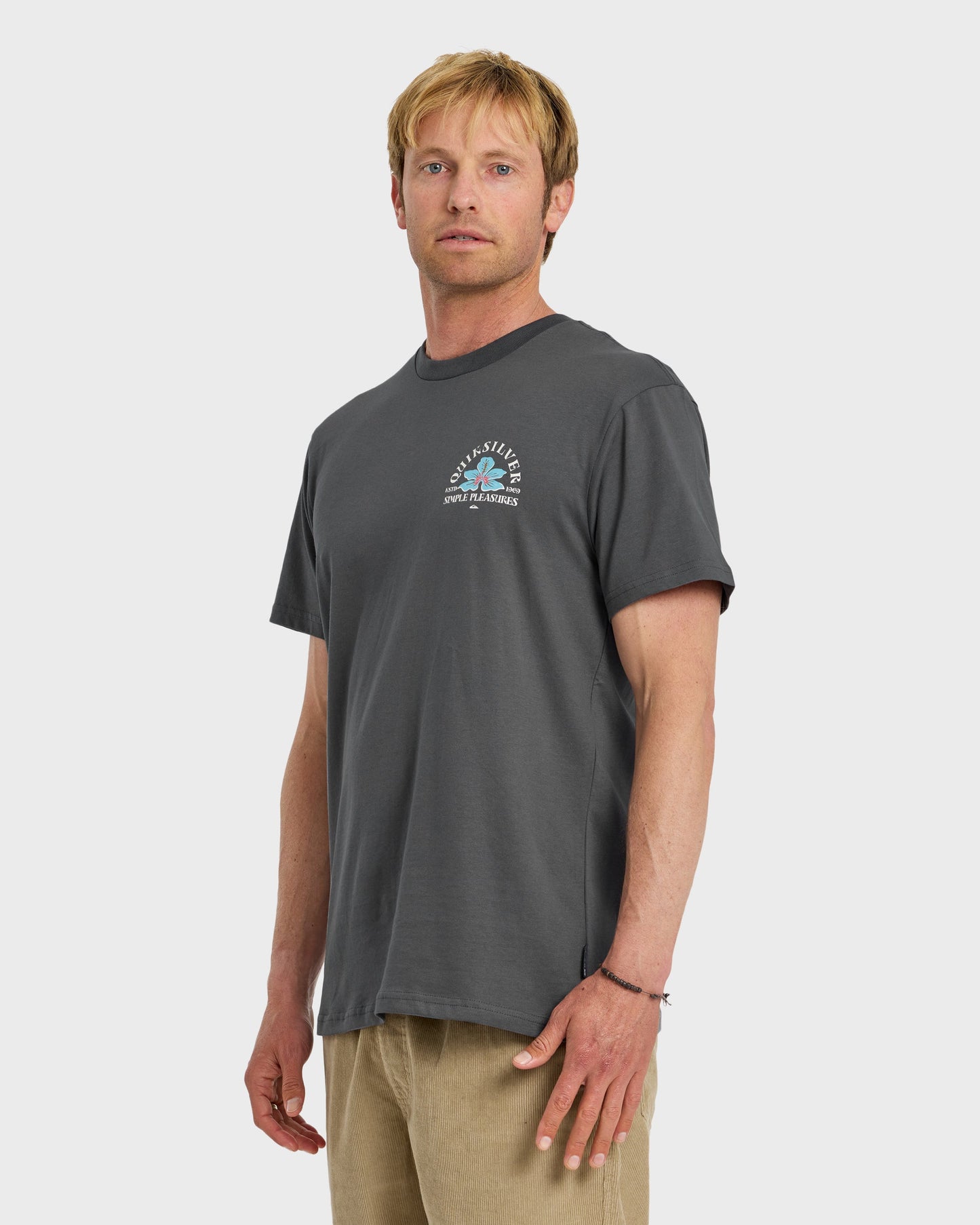 Pleasures Classic Short Sleeve T-Shirt - Iron Gate