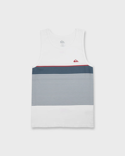 Tijuana Stripe Tank Top - White