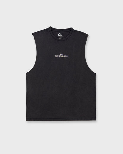 Dark Torch Acid Wash Oversized Tank - Phantom
