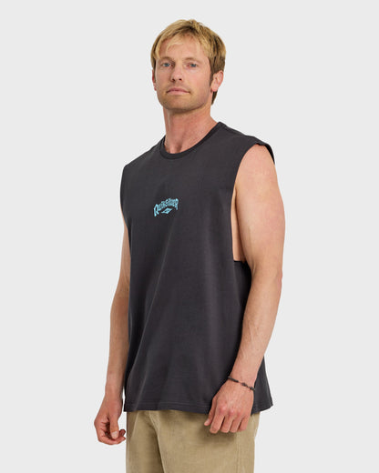 Diamond Arch Oversized Tank - Phantom