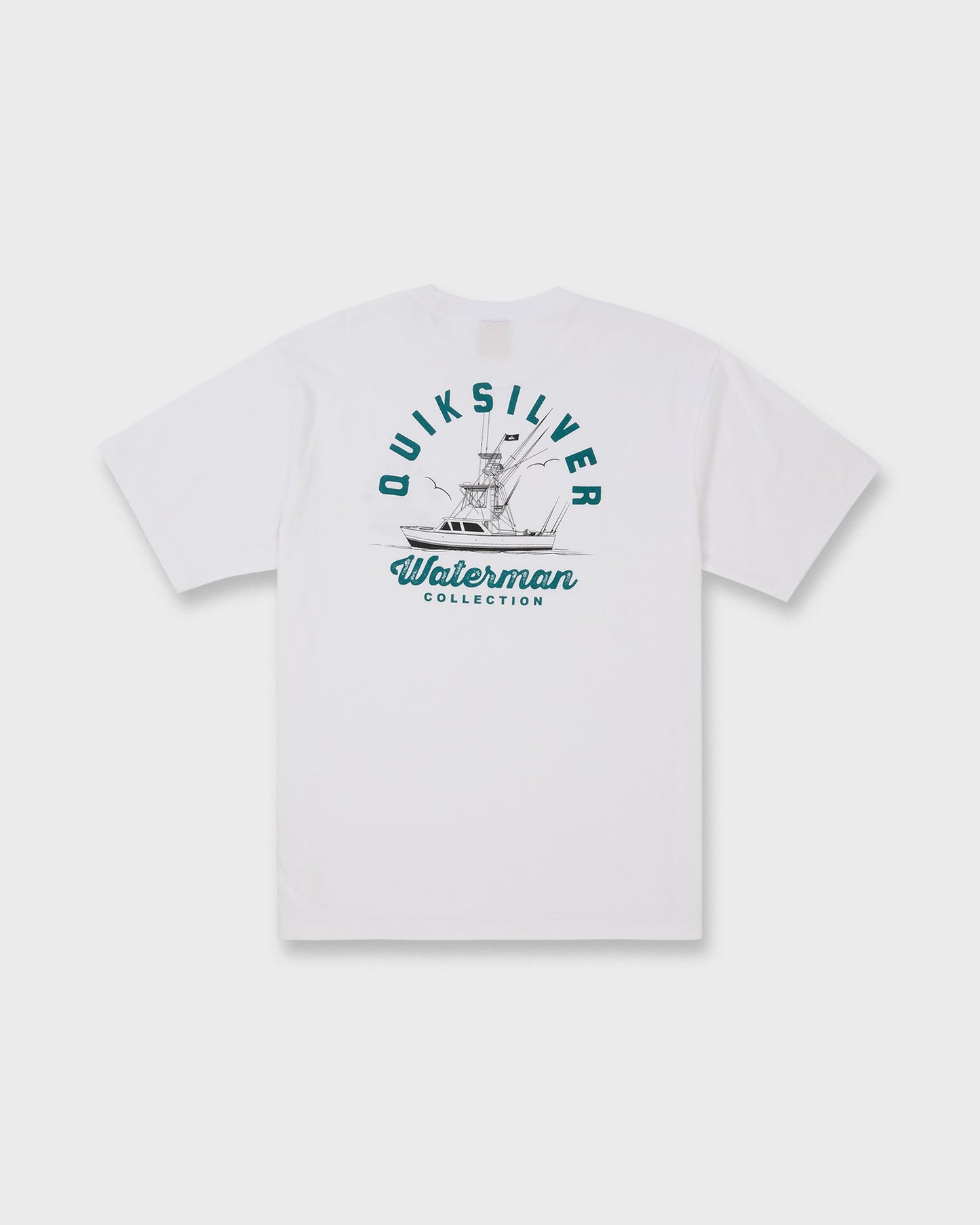 Waterman Early Morning Sueded Short Sleeve T-Shirt - White