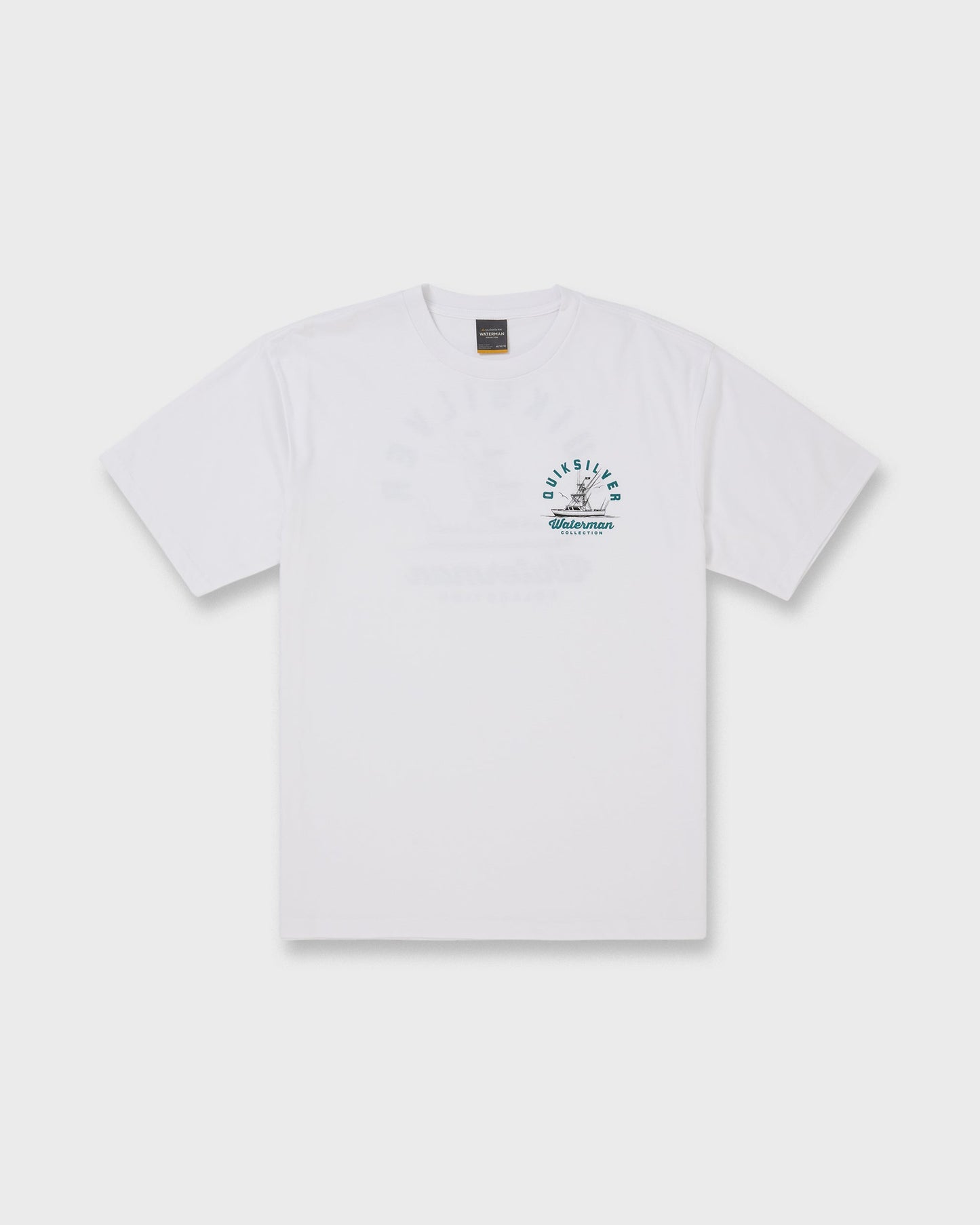 Waterman Early Morning Sueded Short Sleeve T-Shirt - White