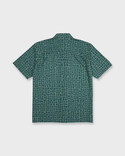 Waterman Coral Sea Performance Short Sleeve Shirt - North Atlantic