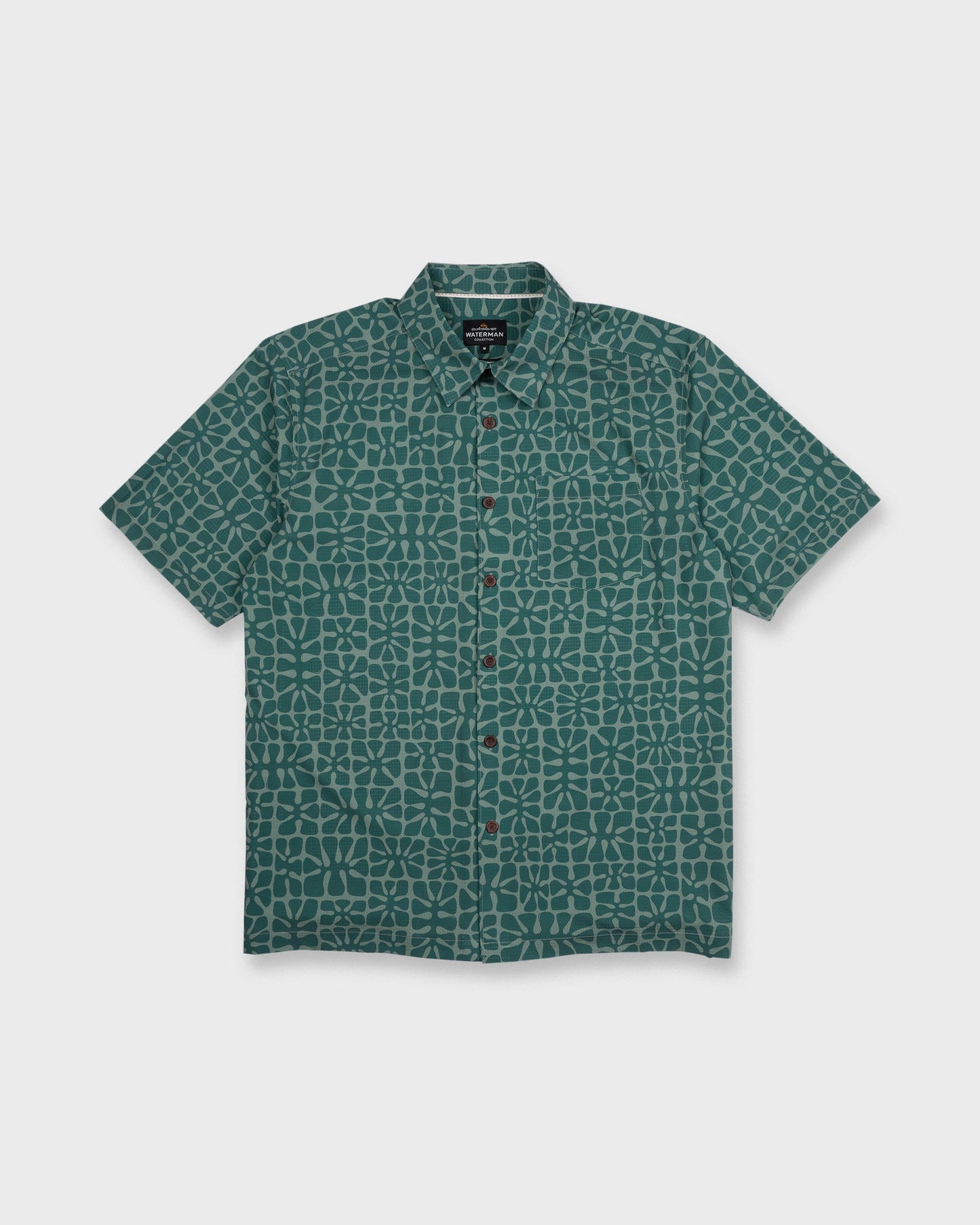 Waterman Coral Sea Performance Short Sleeve Shirt - North Atlantic
