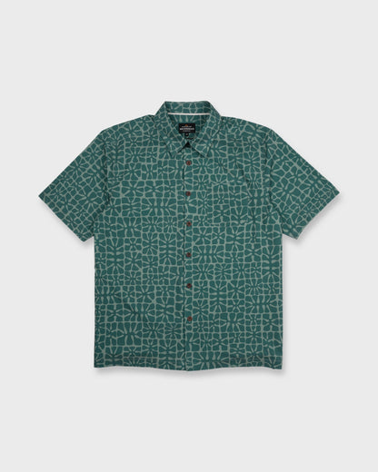 Waterman Coral Sea Performance Short Sleeve Shirt - North Atlantic