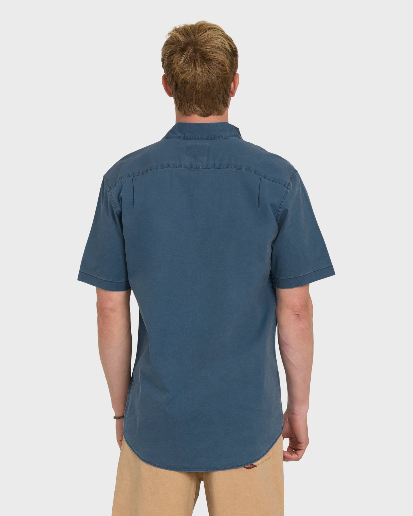 Saltwater Classic Stretch Short Sleeve Cotton Shirt - Riviera