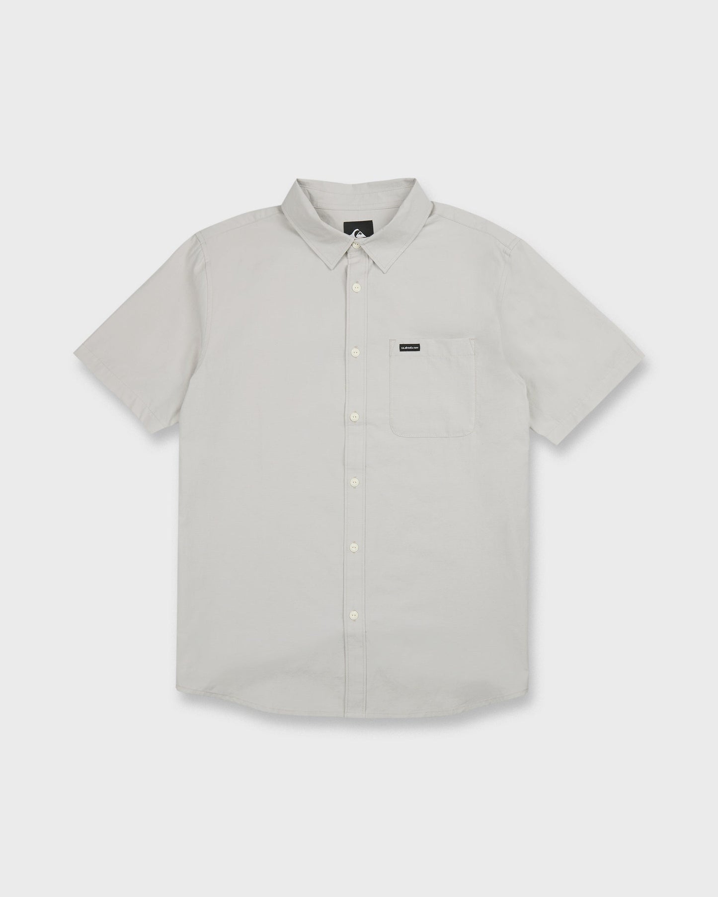 Shore Break Classic Short Sleeve Woven Button-Up Shirt - Micro Chip