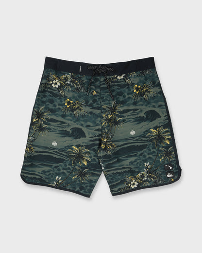 Hi Sundown Scallop 19" Boardshorts - Black