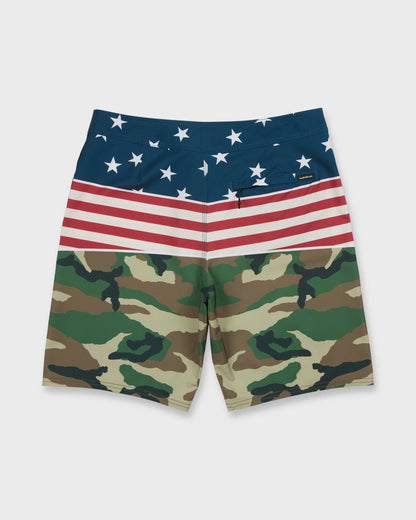 Surfsilk Panel 20" Boardshorts - Salsa